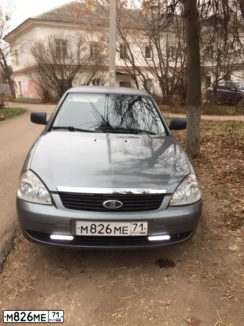 Фото автомобиля LADA 2170 PRIORA, 2008 — госномер В523ВХ180. Цвет: Серо-сине-зеленый