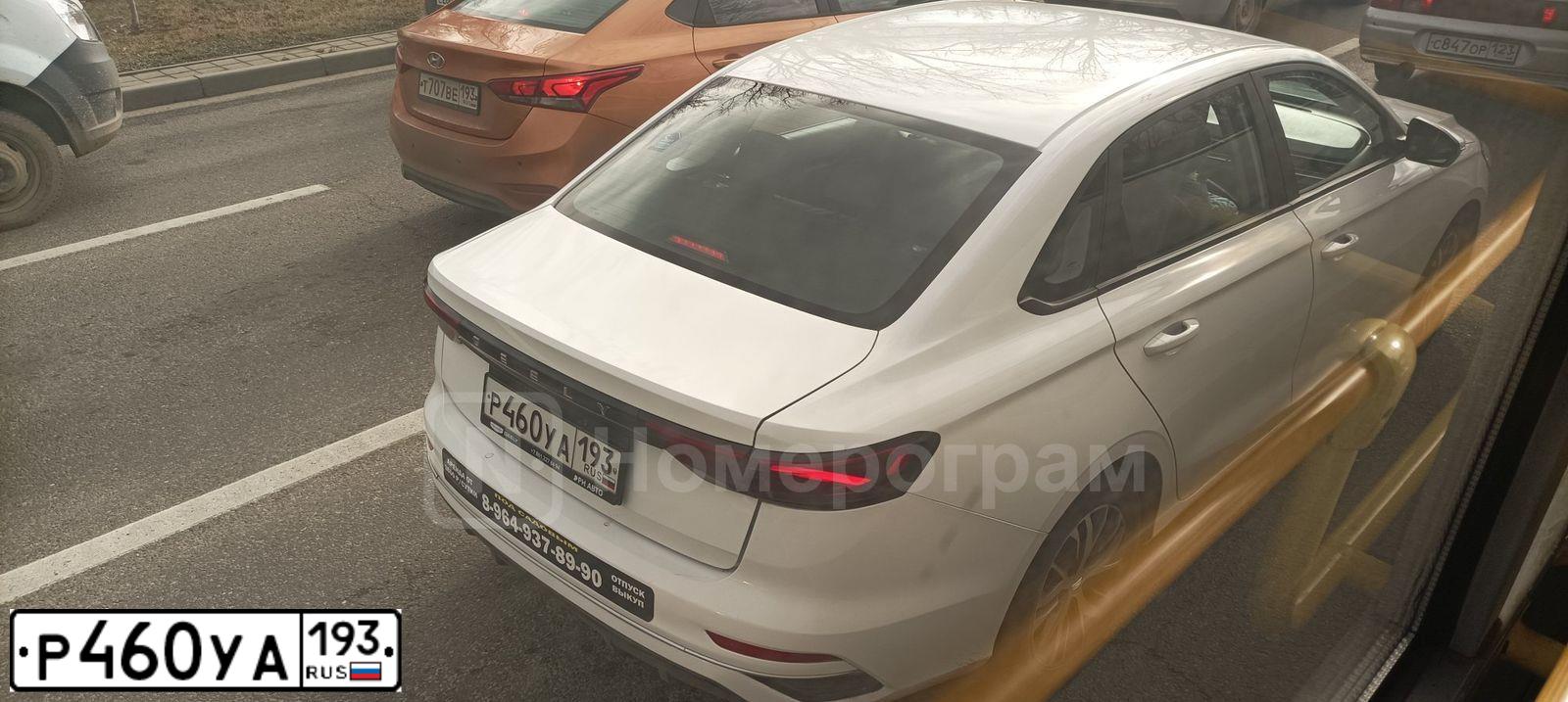 Фото автомобиля GEELY EMGRAND EC7, 2023 — госномер Р460УА193