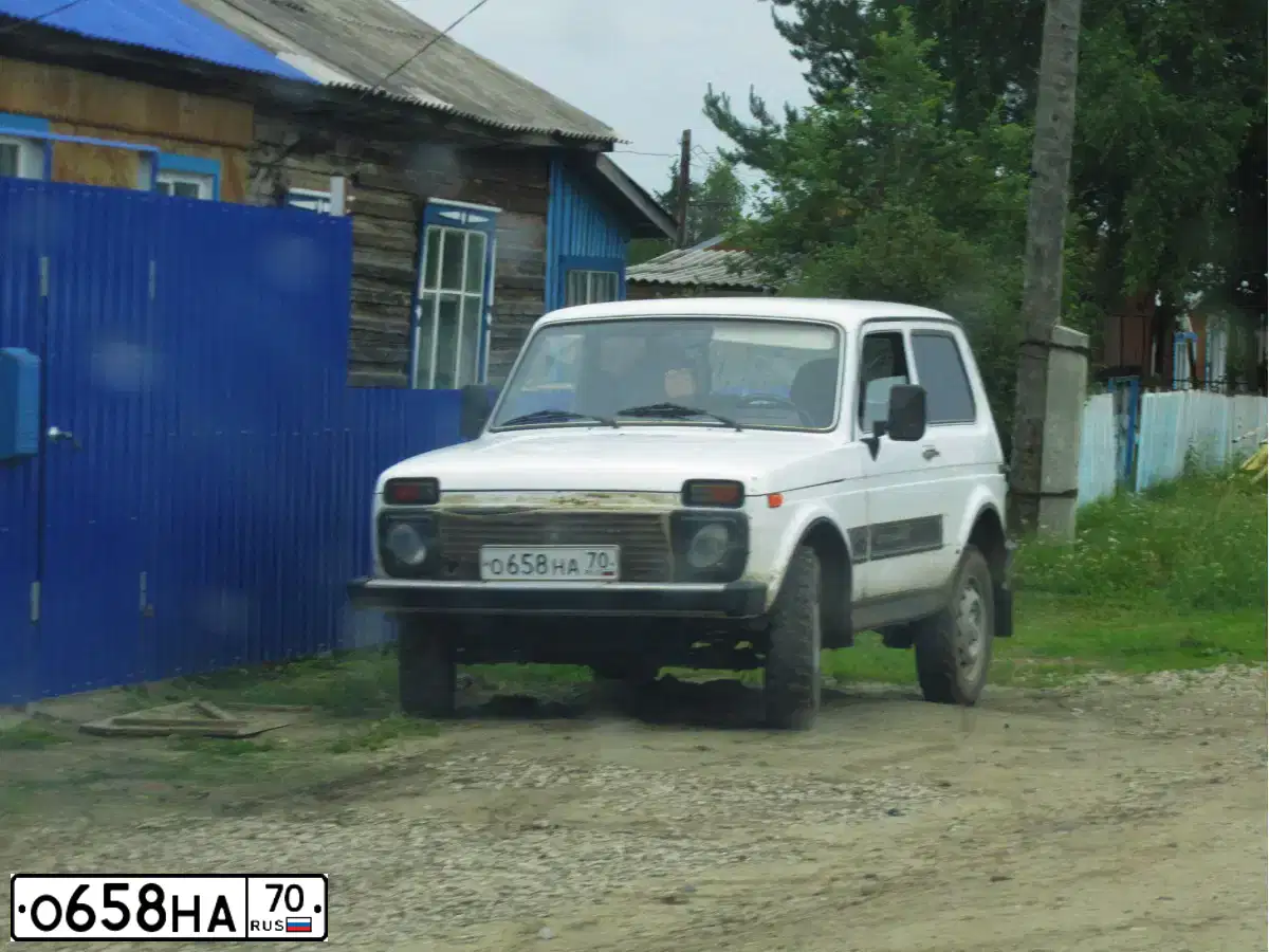 Фото автомобиля LADA 2121, 2003 — госномер Н169СР70