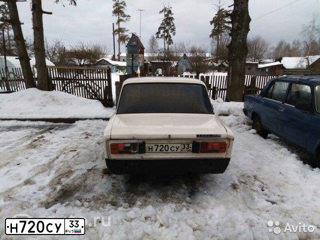 Фото автомобиля VAZ 2106 LADA, 1990 — госномер Н720СУ33. Цвет: БЕЖЕВЫЙ