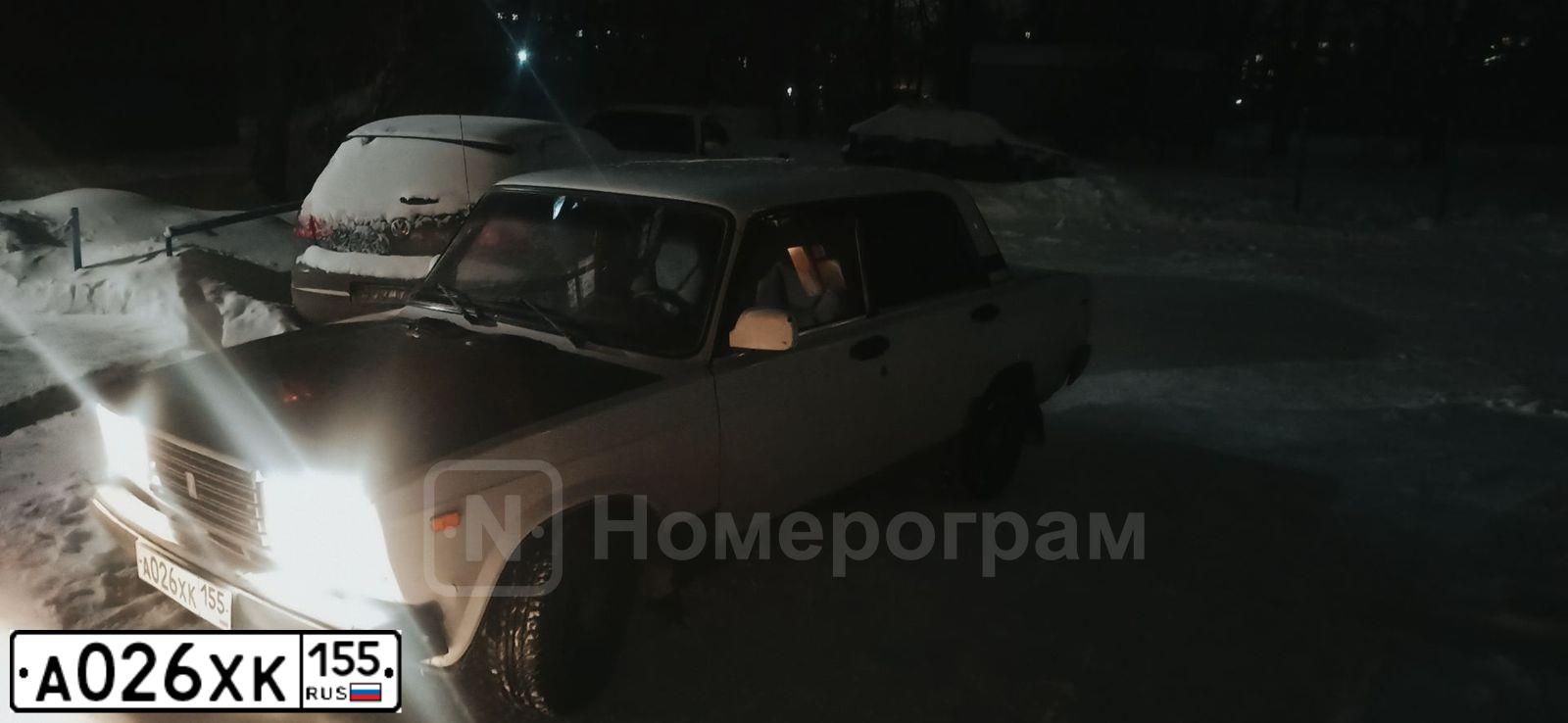 Фото автомобиля LADA 2107, 2004 — госномер А026ХК155. Цвет: Белый