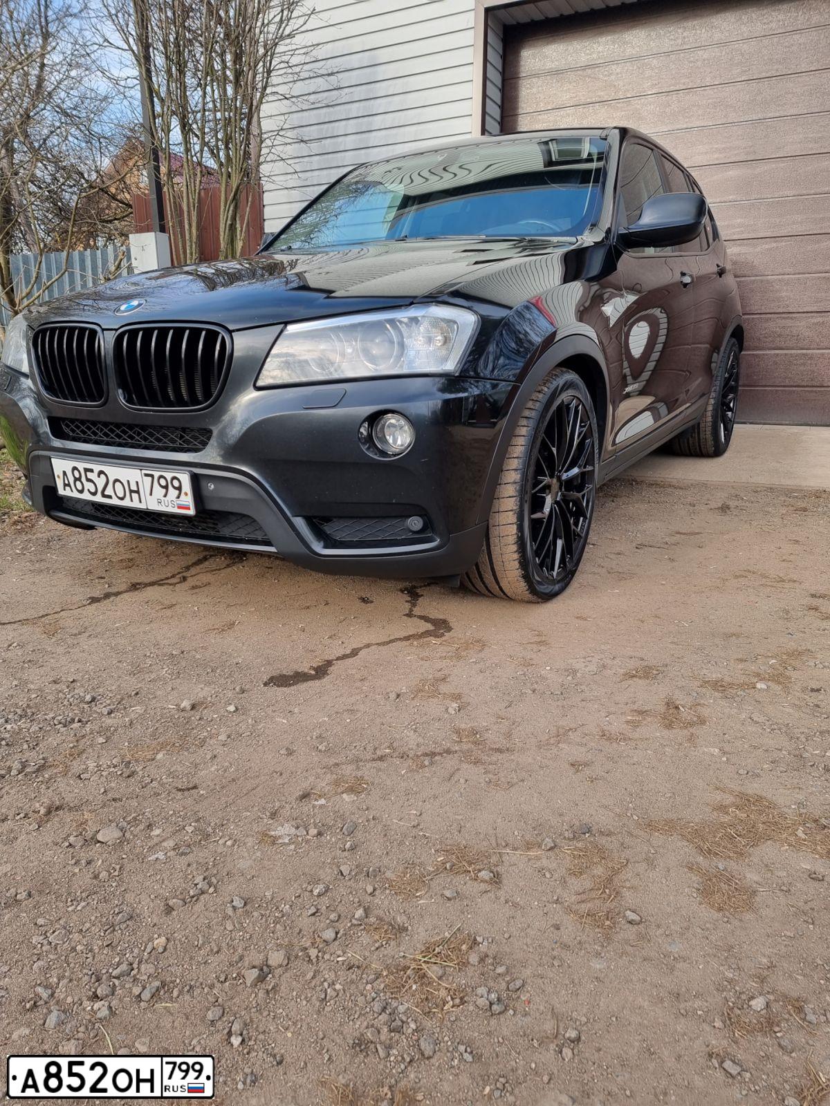 Фото автомобиля BMW X3, 2011 — госномер С066РМ797