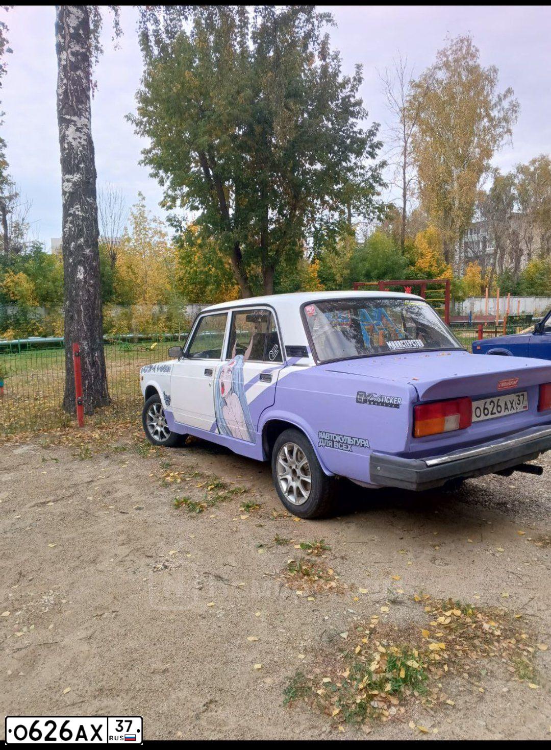 Фото автомобиля LADA 2105, 2005 — госномер М522ХВ33