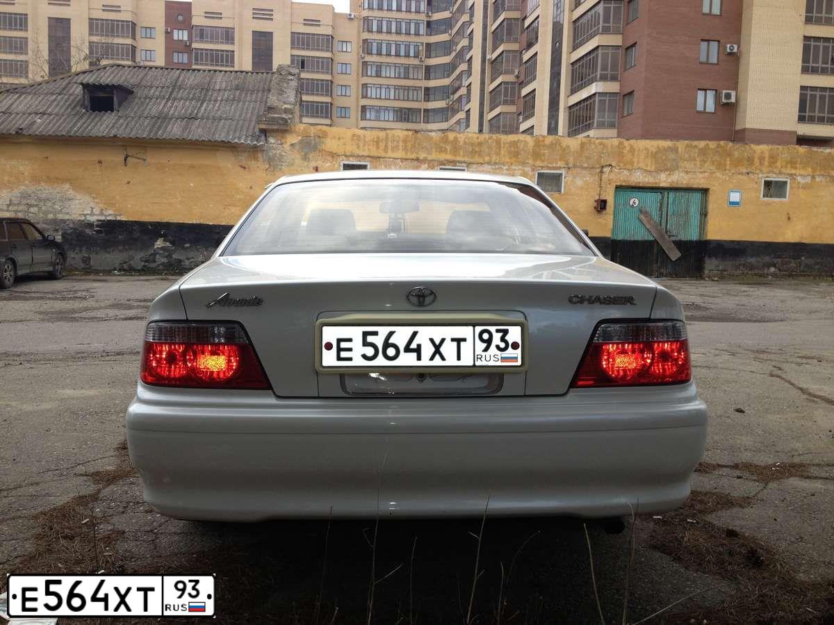 Фото автомобиля TOYOTA CHASER, 2001 — госномер Е564ХТ93