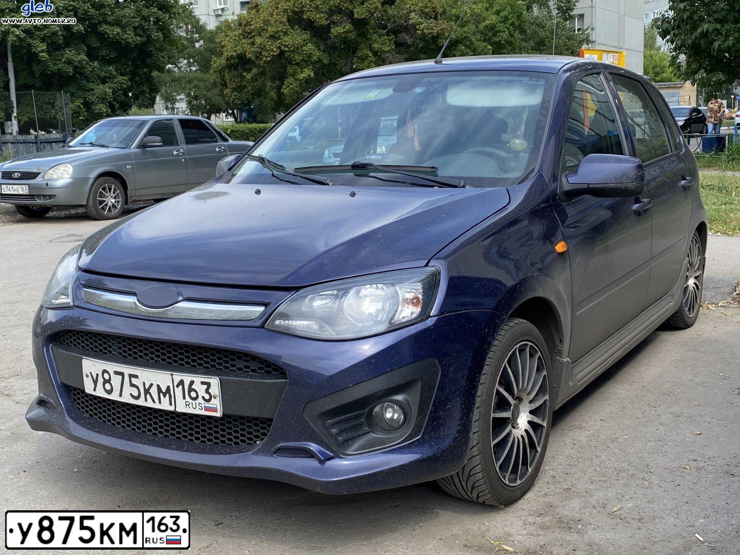 Фото автомобиля LADA 2192, 2014 — госномер С163ХО73. Цвет: ТЕМНО-СИНИЙ МЕТАЛИК