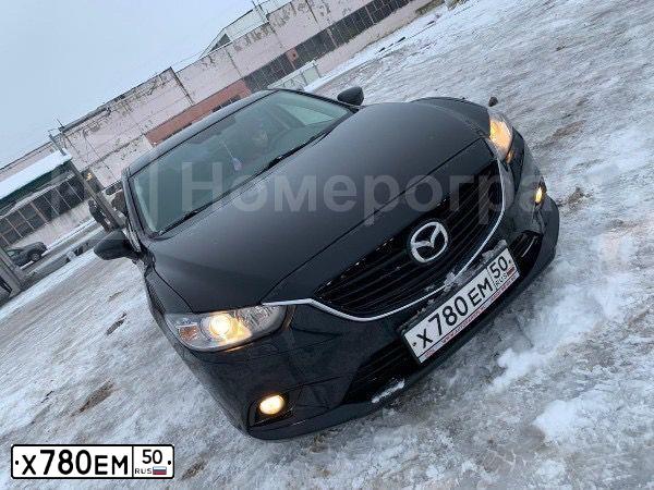 Фото автомобиля MAZDA 6, 2013 — госномер О927КР76. Цвет: ЧЕРНЫЙ
