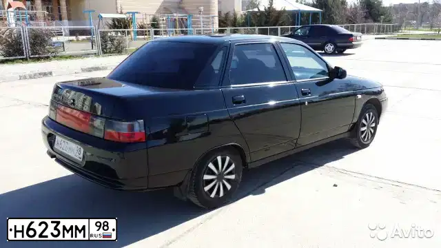 Фото автомобиля LADA 2110, 2007 — госномер Н296СР82. Цвет: ГРАФИТ