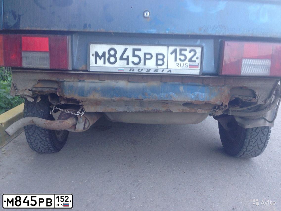 Фото автомобиля LADA 2114 SAMARA, 2004 — госномер М845РВ152. Цвет: Сине-зеленый