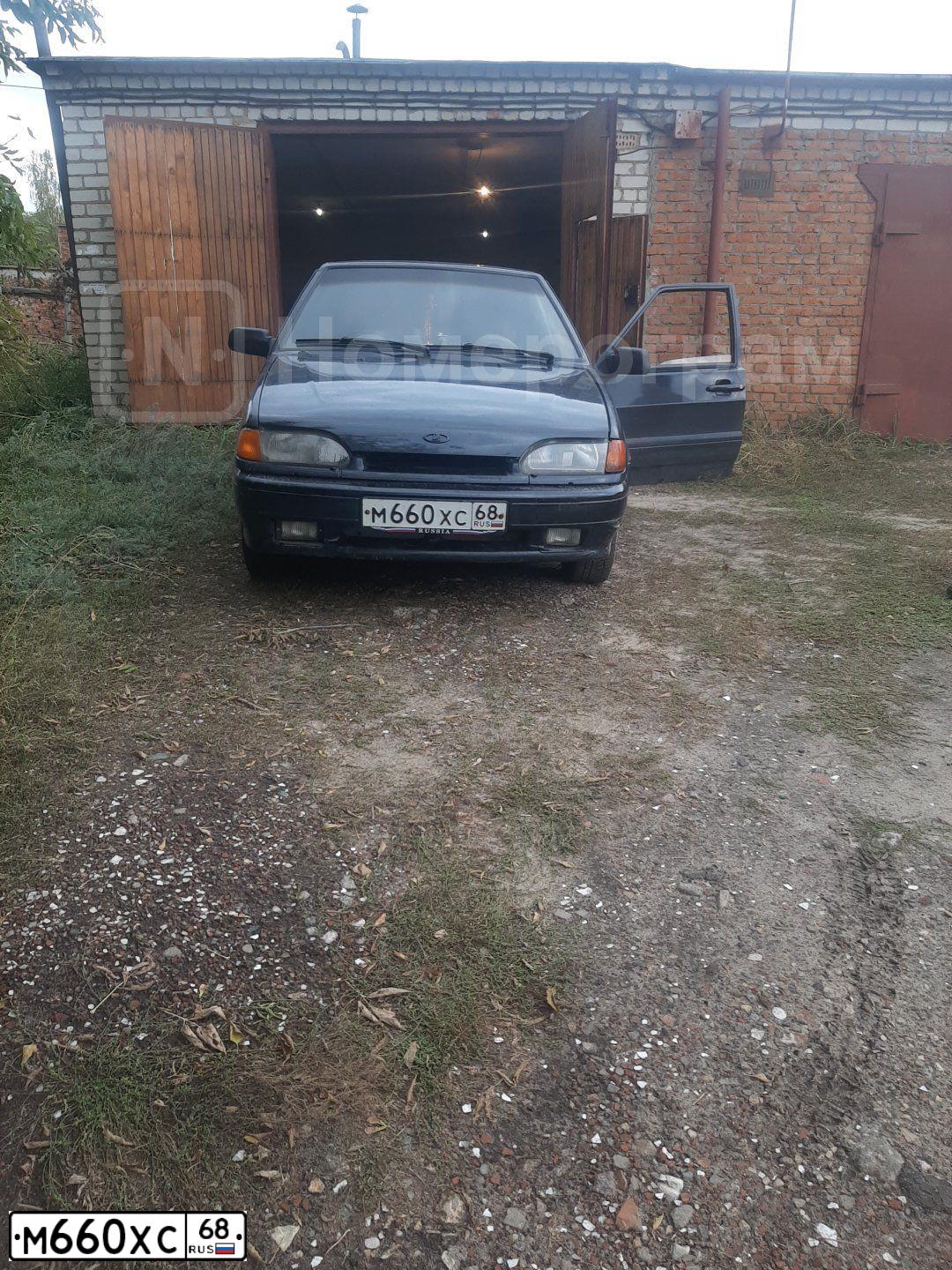 Фото автомобиля LADA 2114 SAMARA, 2006 — госномер М660ХС68. Цвет: ГРАФИТОВЫЙ МЕТАЛЛИК