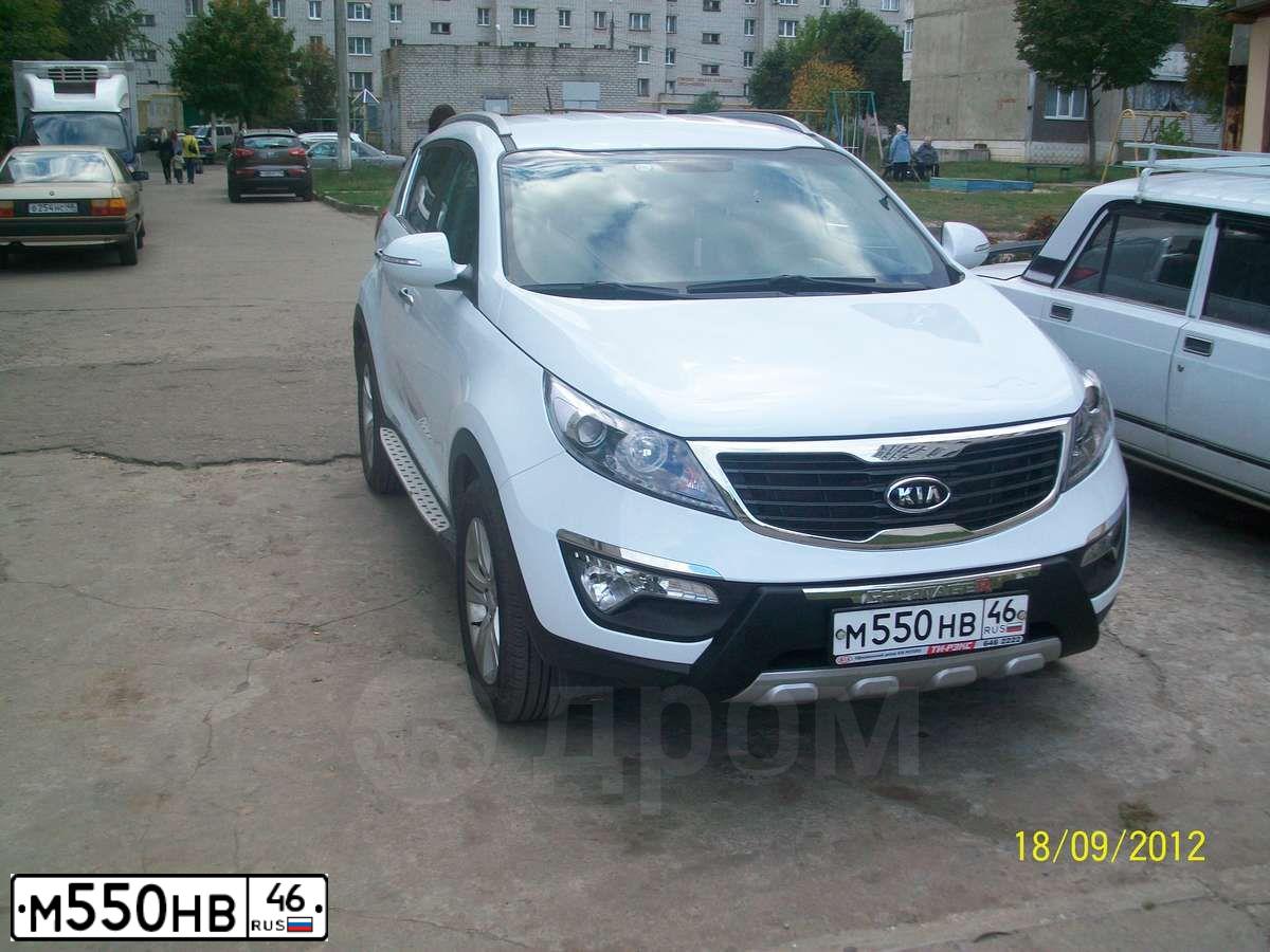 Фото автомобиля KIA SPORTAGE, 2011 — госномер В959СВ82. Цвет: БЕЛЫЙ