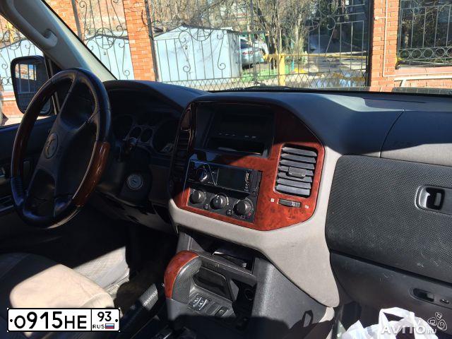 Фото автомобиля MITSUBISHI MONTERO, 2002 — госномер О088СС193