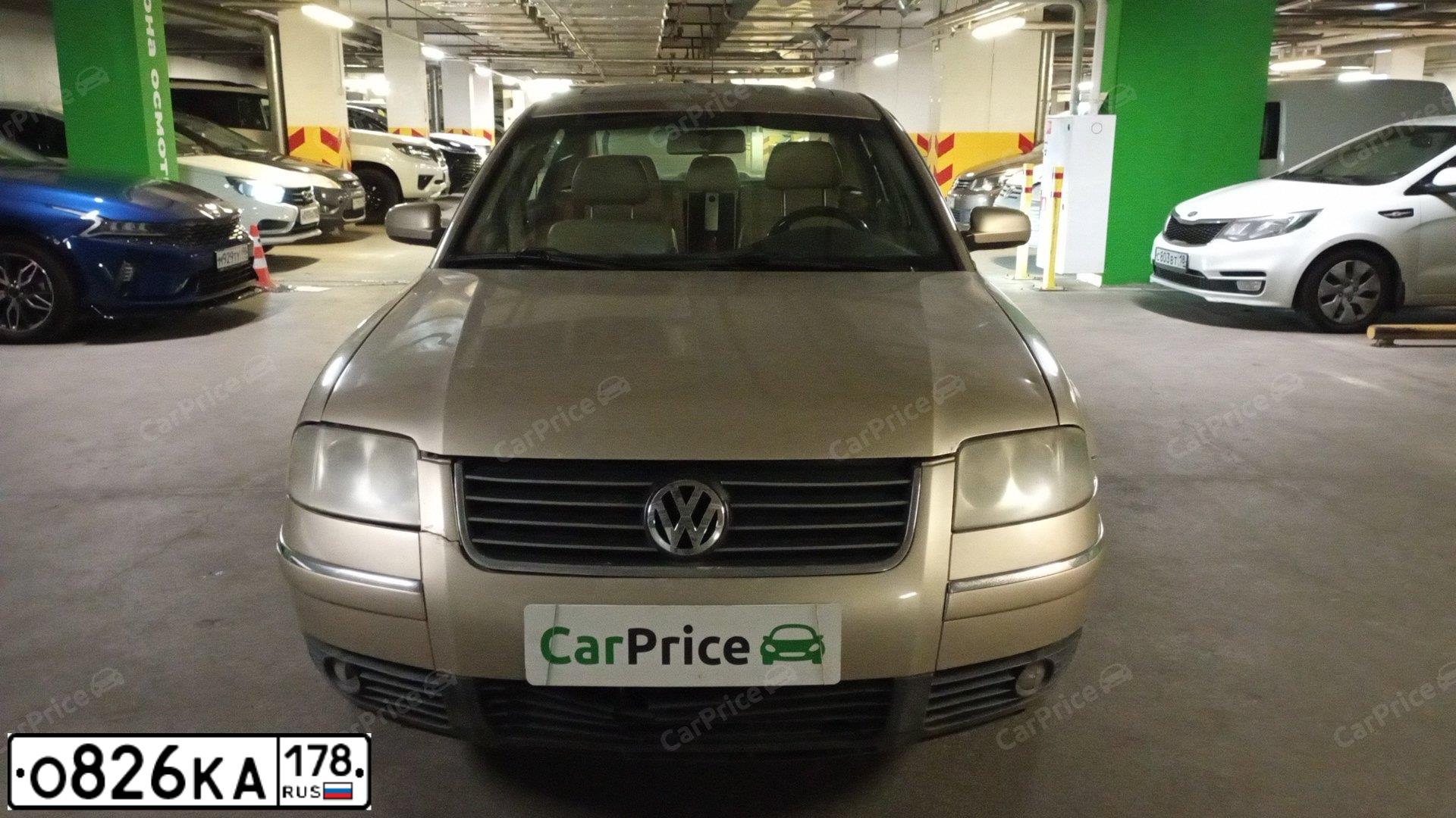 Фото автомобиля VOLKSWAGEN PASSAT, 2002 — госномер В579СН147. Цвет: ЗОЛОТИСТЫЙ