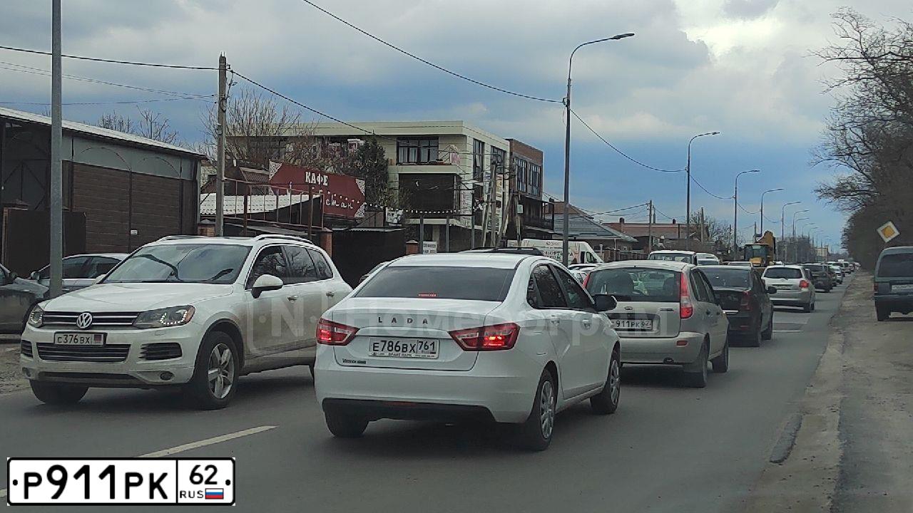 Фото автомобиля LADA 2190 GRANTA, 2012 — госномер Р911РК62. Цвет: СИНЕ-ЧЕРНЫЙ