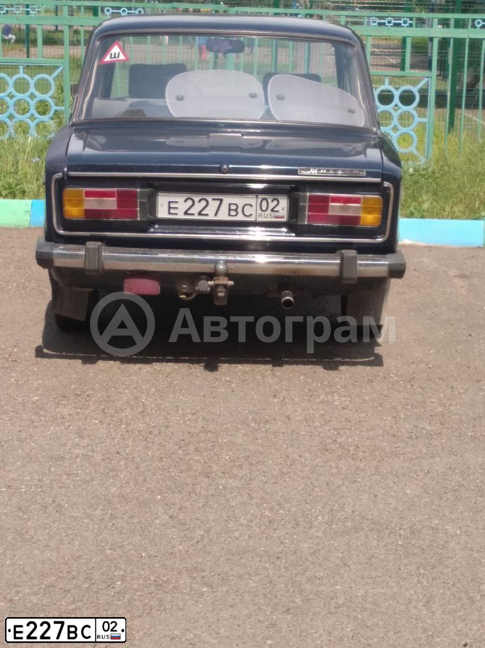 Фото автомобиля LADA 2106, 1996 — госномер Е227ВС02. Цвет: ТЕМНО-СИНИЙ