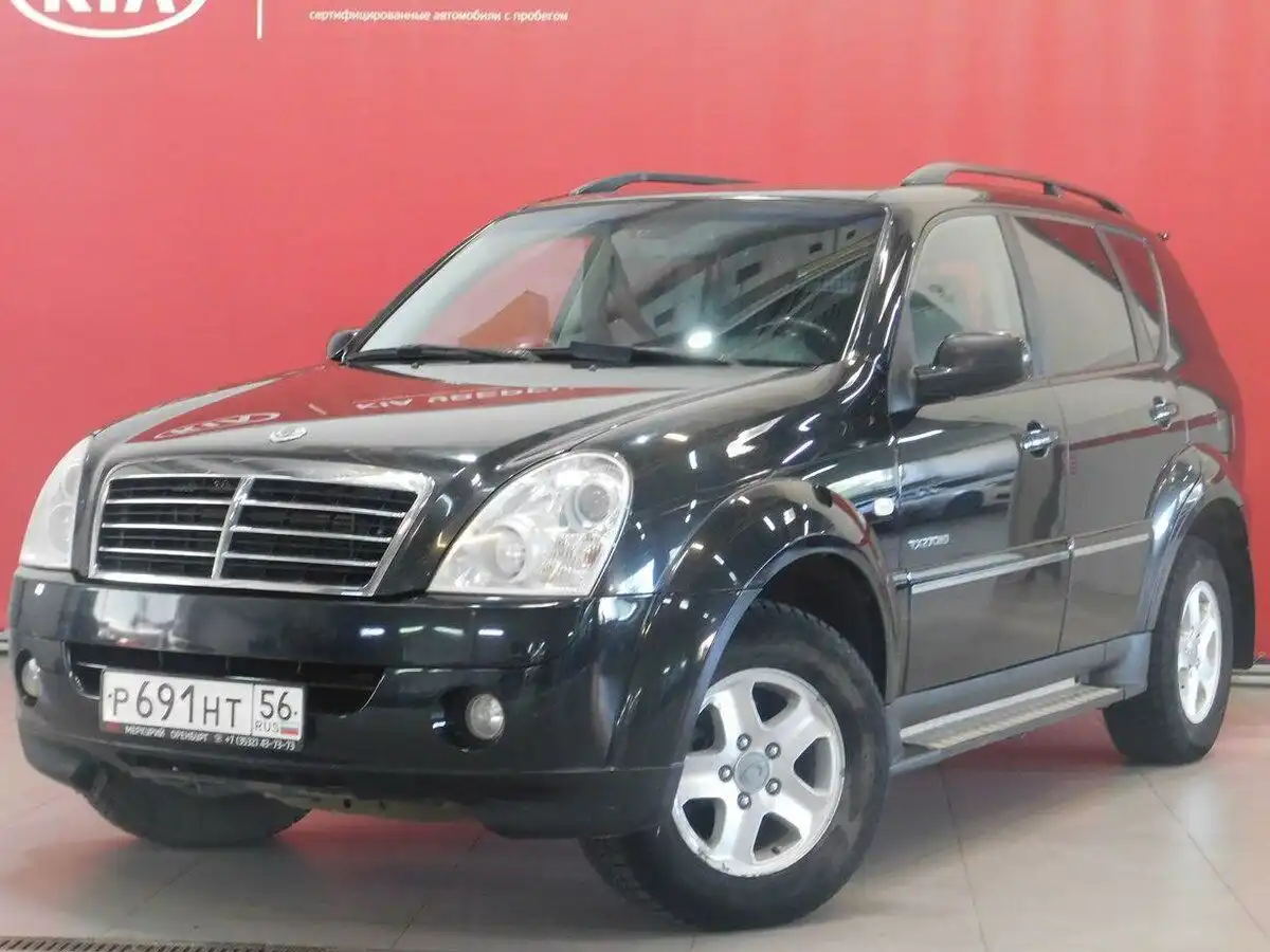 Фото автомобиля SSANGYONG REXTON, 2008 — госномер К769ОС763. Цвет: ЧЕРНЫЙ МЕТАЛИК