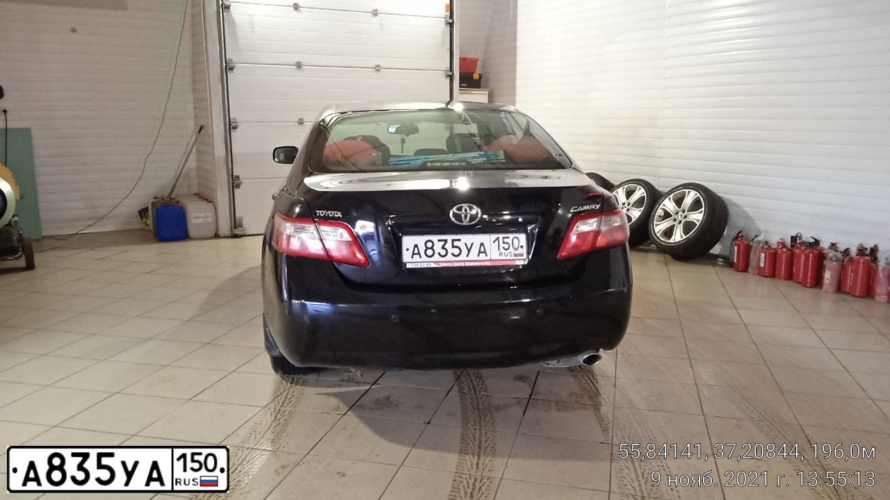 Фото автомобиля TOYOTA CAMRY, 2008 — госномер С609МХ57