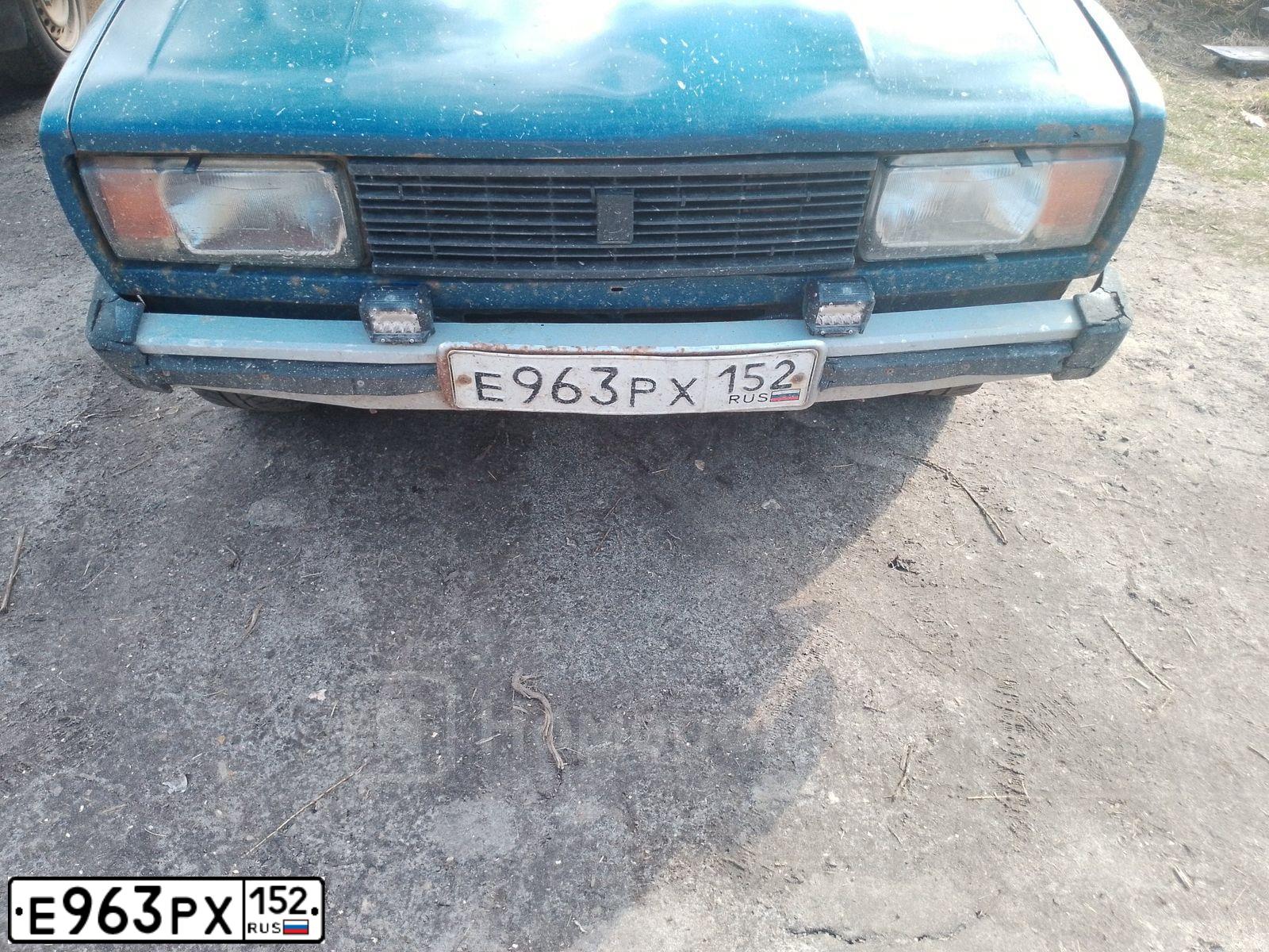 Фото автомобиля VAZ ВАЗ  21043, 2004 — госномер Е963РХ152. Цвет: синий