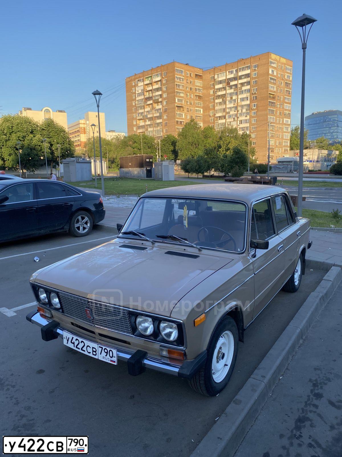 Фото автомобиля LADA 2106, 1989 — госномер Х114ЕМ99. Цвет: ТЕМНО-БЕЖЕВЫЙ