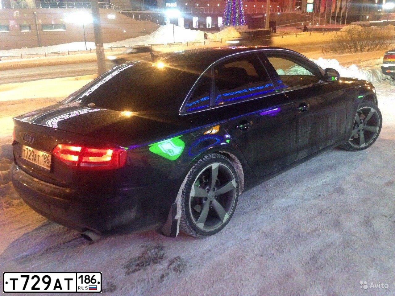 Фото автомобиля AUDI A4, 2008 — госномер В300УР18. Цвет: ЧЕРНЫЙ