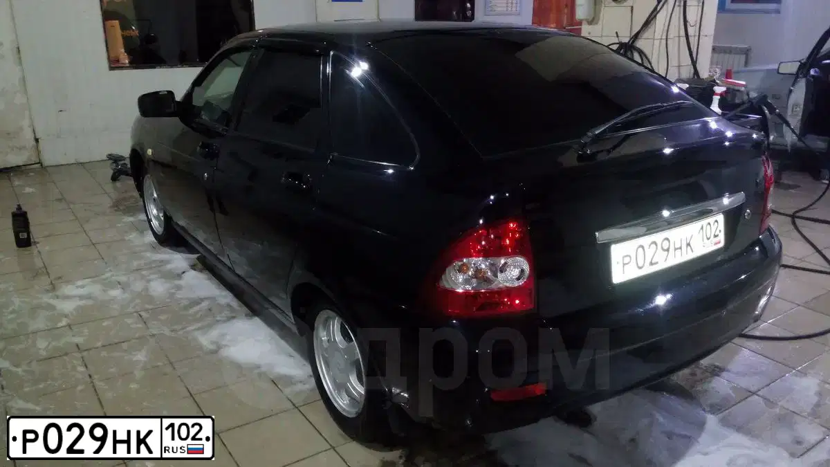 Фото автомобиля LADA 2172 PRIORA, 2010 — госномер С419МУ174. Цвет: СИНЕ-ЧЕРНЫЙ