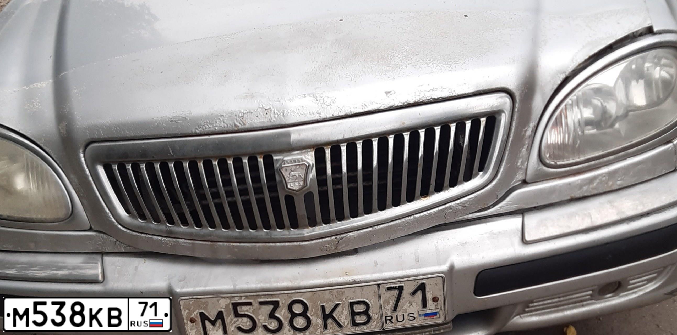 Фото автомобиля GAZ 3110 WOLGA, 2004 — госномер М538КВ71. Цвет: БУРАН
