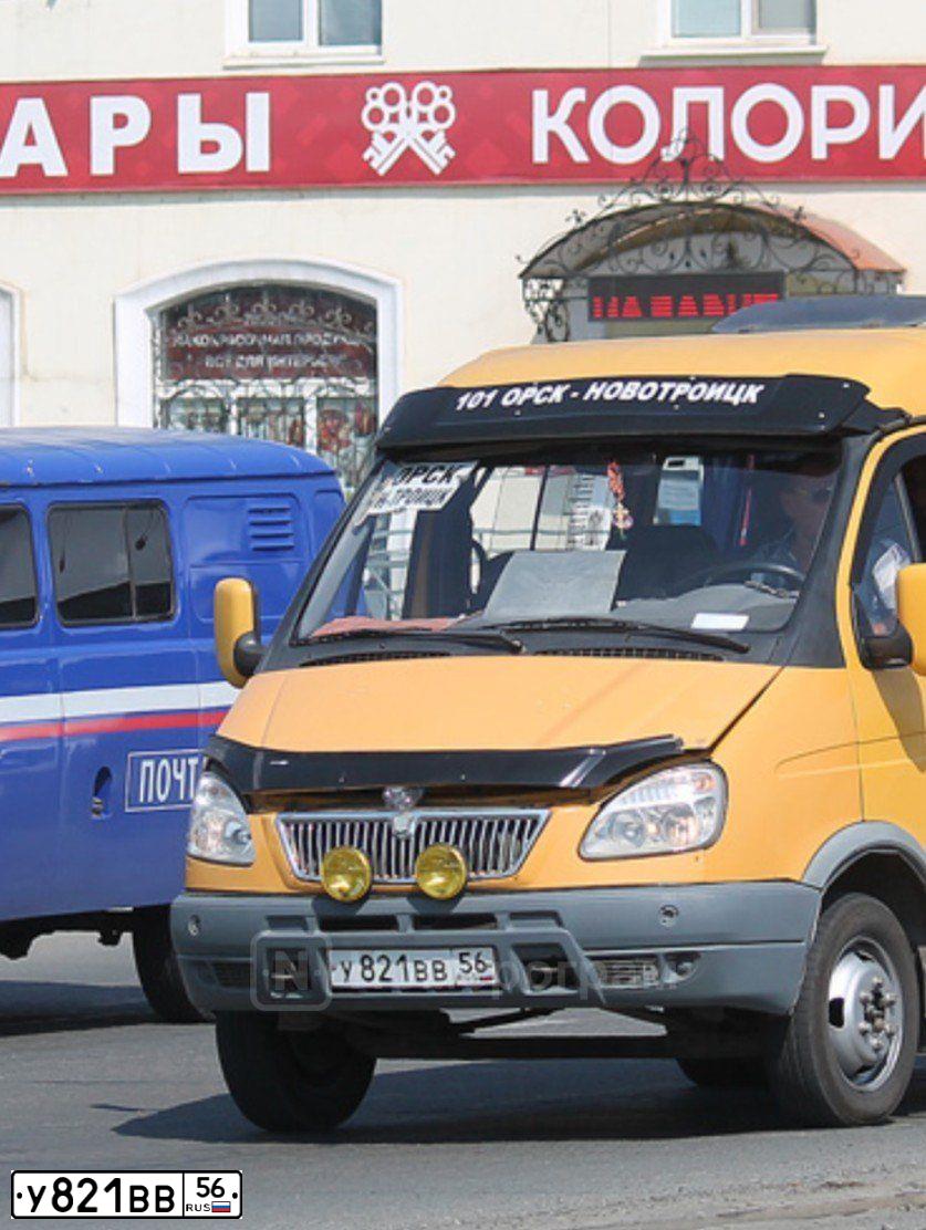 Фото автомобиля GAZ 3221 EL, 2007 — госномер У821ВВ56. Цвет: ЖЕЛТЫЙ