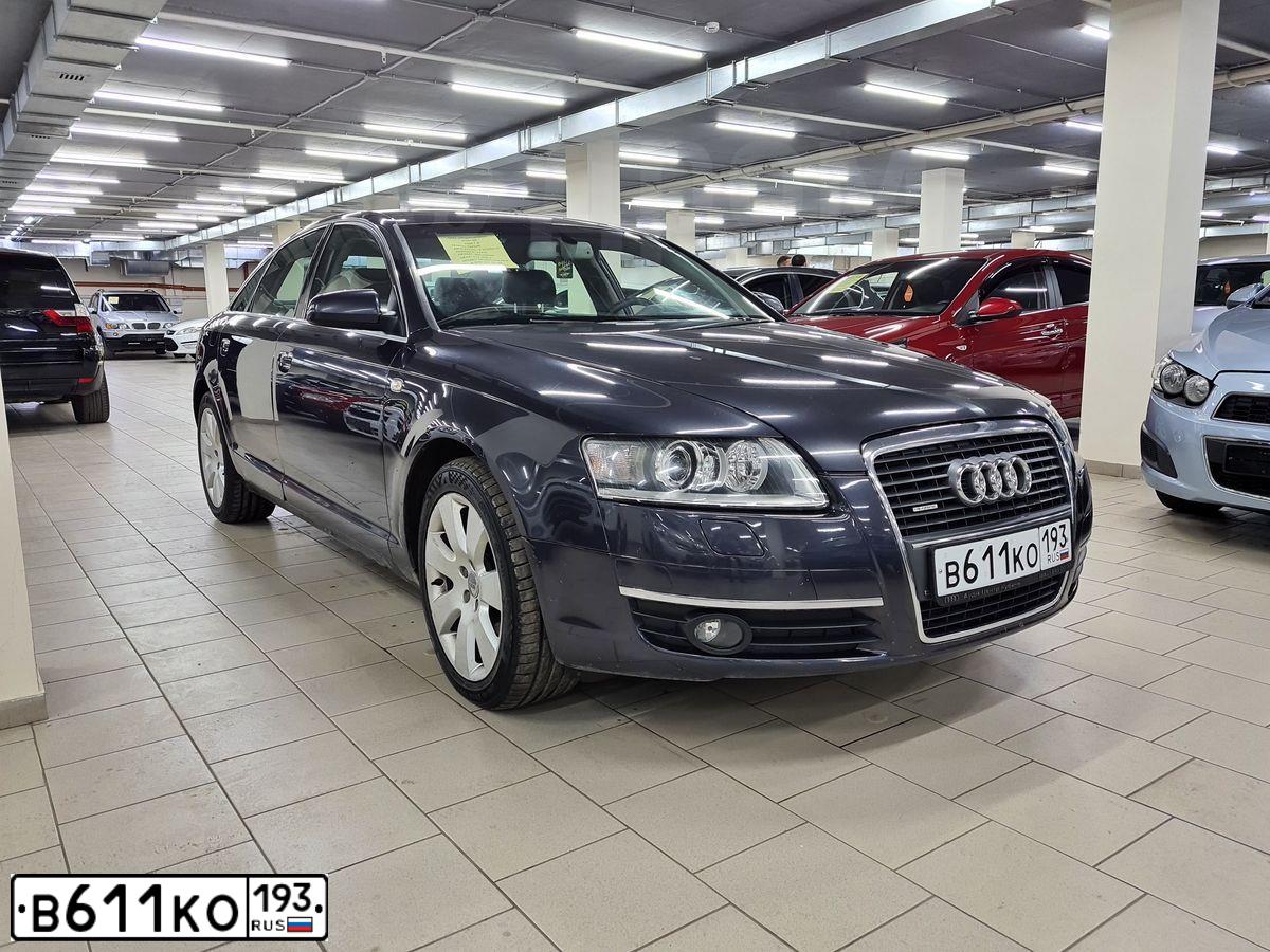 Фото автомобиля AUDI A6, 2004 — госномер Н362ЕМ774. Цвет: ТЕМНО-СЕРЫЙ