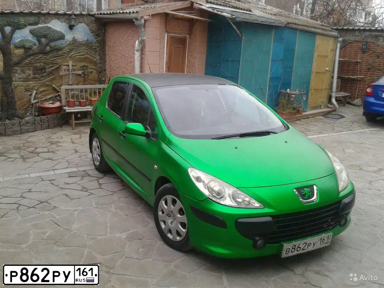Фото автомобиля CITROEN C5, 2003 — госномер Р862РУ161. Цвет: БЕЛЫЙ СЕРЫЙ