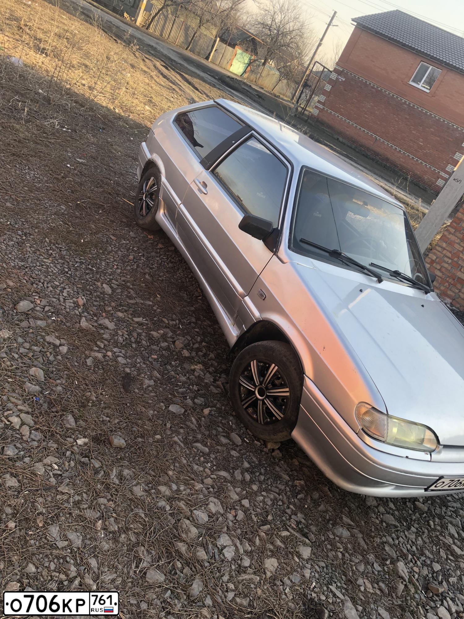 Фото автомобиля LADA 2113 SAMARA, 2007 — госномер Р488ЕМ163. Цвет: Светло-Серебристый металлик