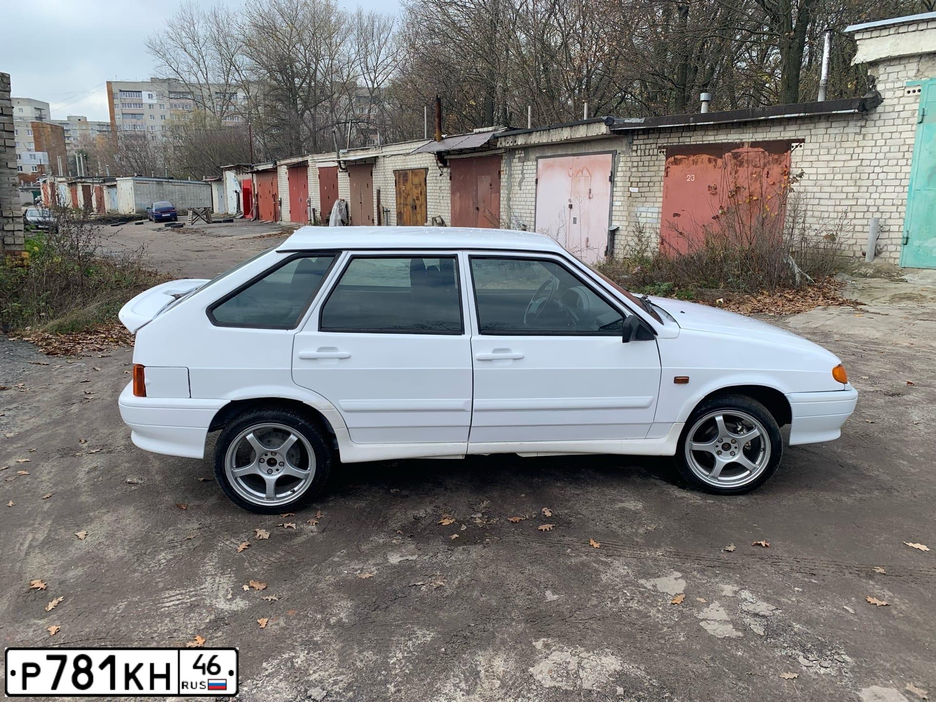 Фото автомобиля LADA 2114 SAMARA, 2011 — госномер Р781КН46. Цвет: Белый