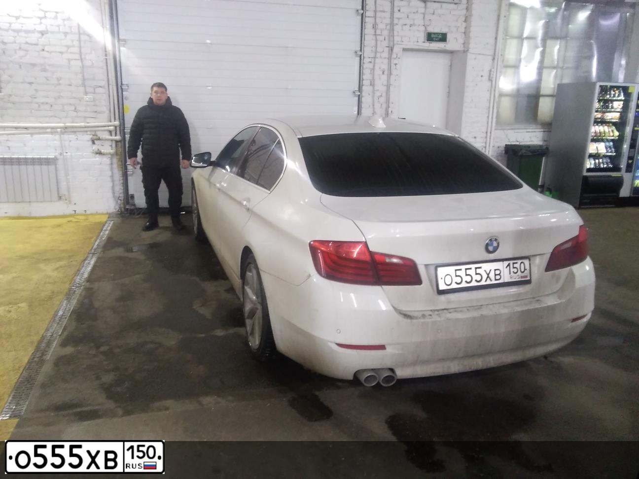 Фото автомобиля BMW SERIE 5, 2013 — госномер О555ХВ150