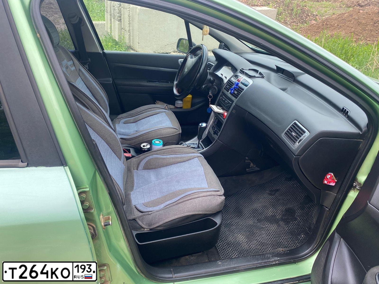 Фото автомобиля PEUGEOT 307, 2003 — госномер Т264КО193. Цвет: СВЕТЛО-ЗЕЛЕНЫЙ
