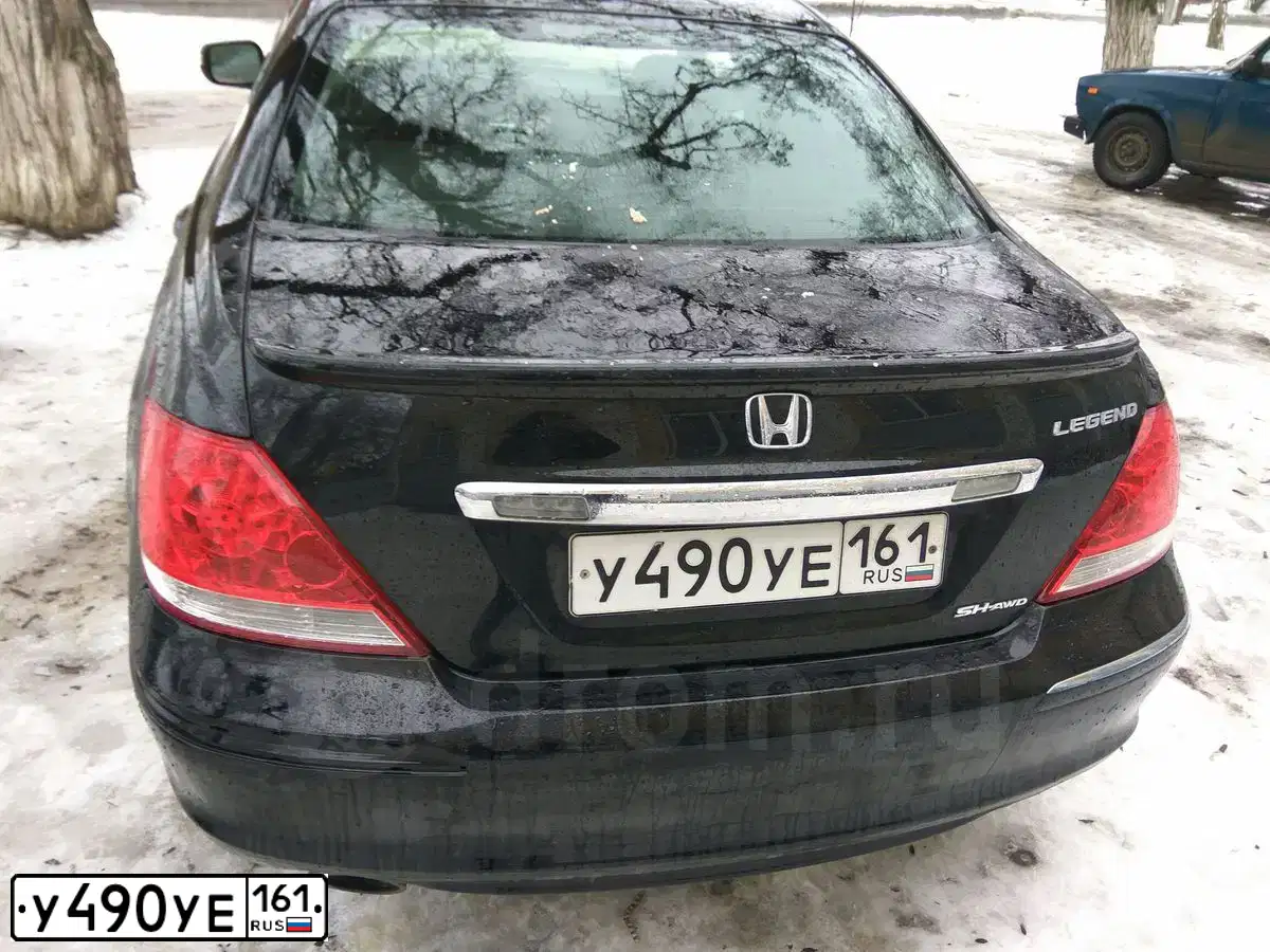 Фото автомобиля HONDA LEGEND, 2006 — госномер С999ТО161. Цвет: ЧЕРНЫЙ