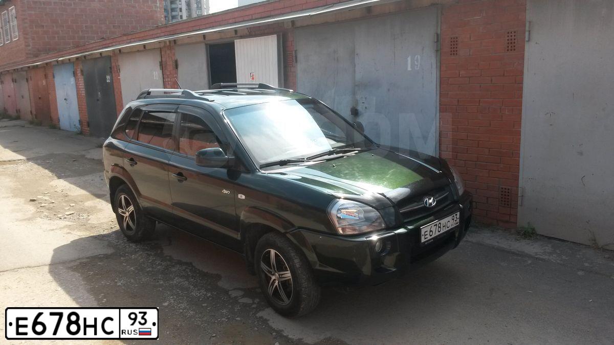 Фото автомобиля HYUNDAI TUCSON, 2007 — госномер О308РН123