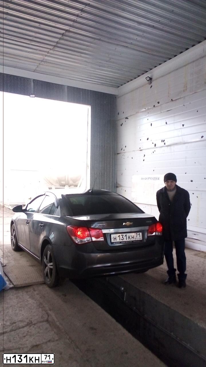Фото автомобиля CHEVROLET CRUZE, 2013 — госномер Н131КН71. Цвет: СЕРЫЙ МЕТАЛЛИК