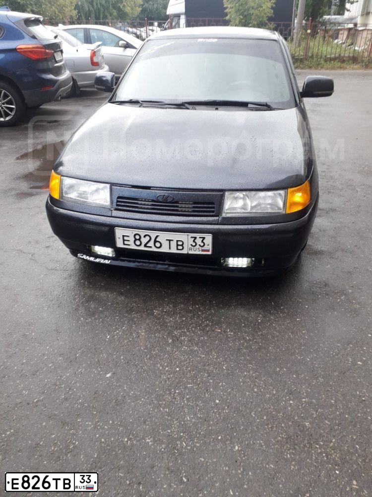 Фото автомобиля LADA 2112 LADA, 2007 — госномер Е826ТВ33. Цвет: ГРАФИТОВЫЙ МЕТАЛЛИК