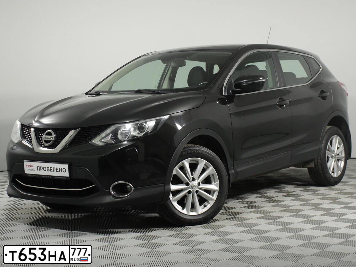 Фото автомобиля NISSAN QASHQAI, 2014 — госномер Х282ВК977. Цвет: ЧЕРНЫЙ