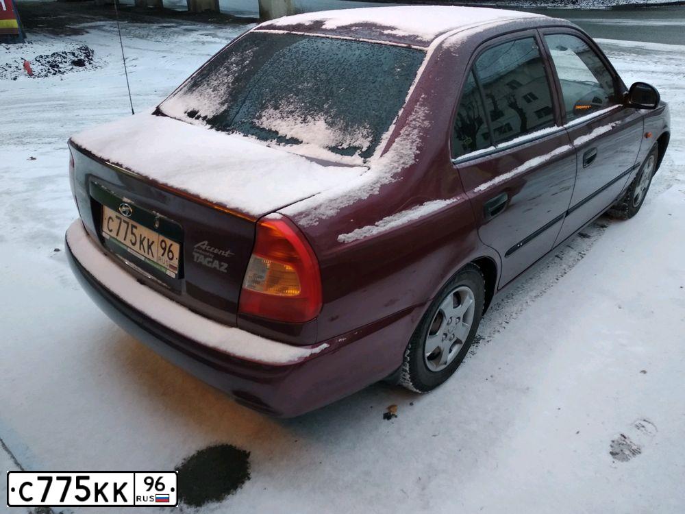 Фото автомобиля TAGAZ ACCENT, 2008 — госномер М249ТХ34. Цвет: СЕРЕБРИСТЫЙ