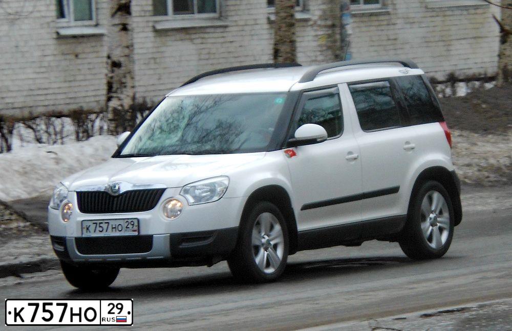 Фото автомобиля VOLKSWAGEN TIGUAN, 2018 — госномер О970МУ29. Цвет: Белый