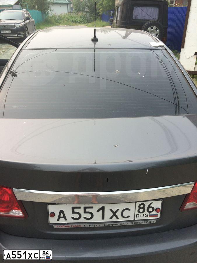 Фото автомобиля HYUNDAI I40, 2016 — госномер А551ХС86. Цвет: Коричневый