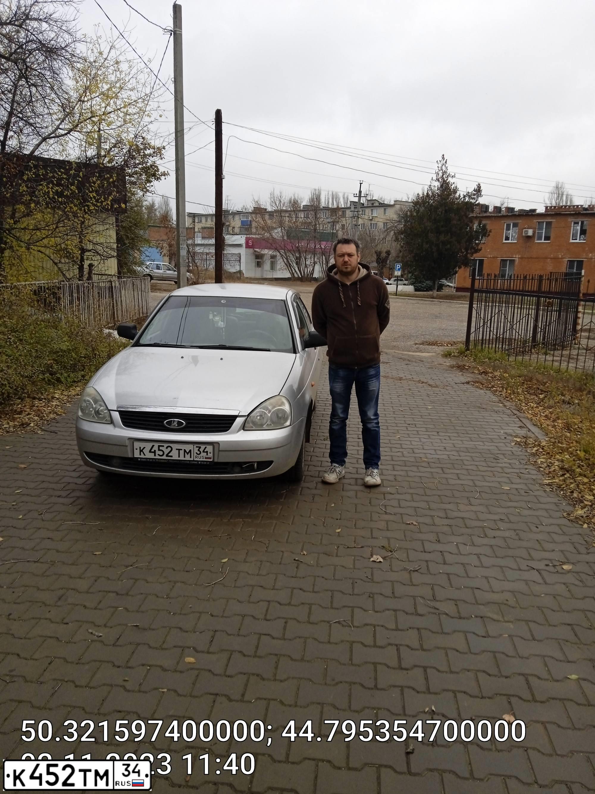 Фото автомобиля LADA 2170 PRIORA, 2007 — госномер К452ТМ34. Цвет: СВЕТЛО-СЕРЕБРИСТЫЙ МЕТАЛЛ