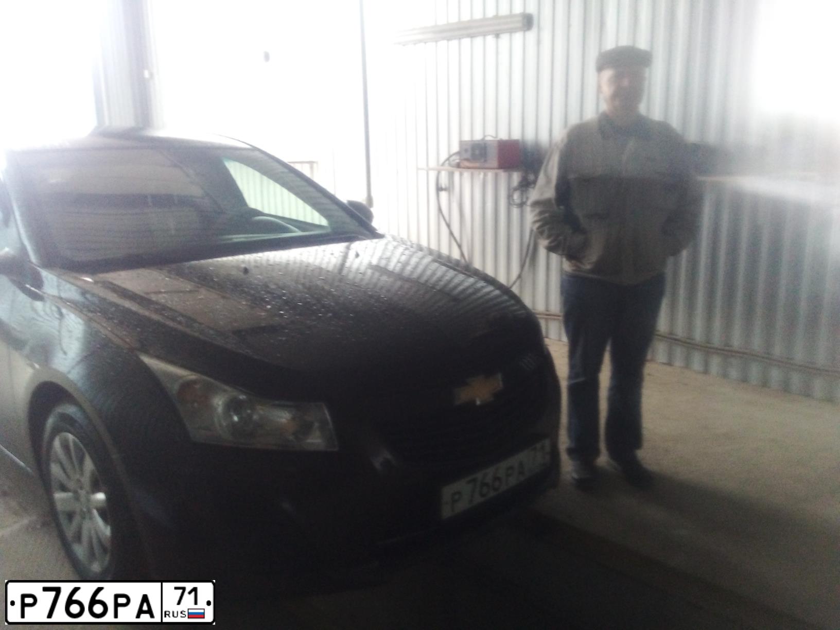 Фото автомобиля CHEVROLET CRUZE, 2014 — госномер Р766РА71. Цвет: КОРИЧНЕВЫЙ МЕТАЛЛИК