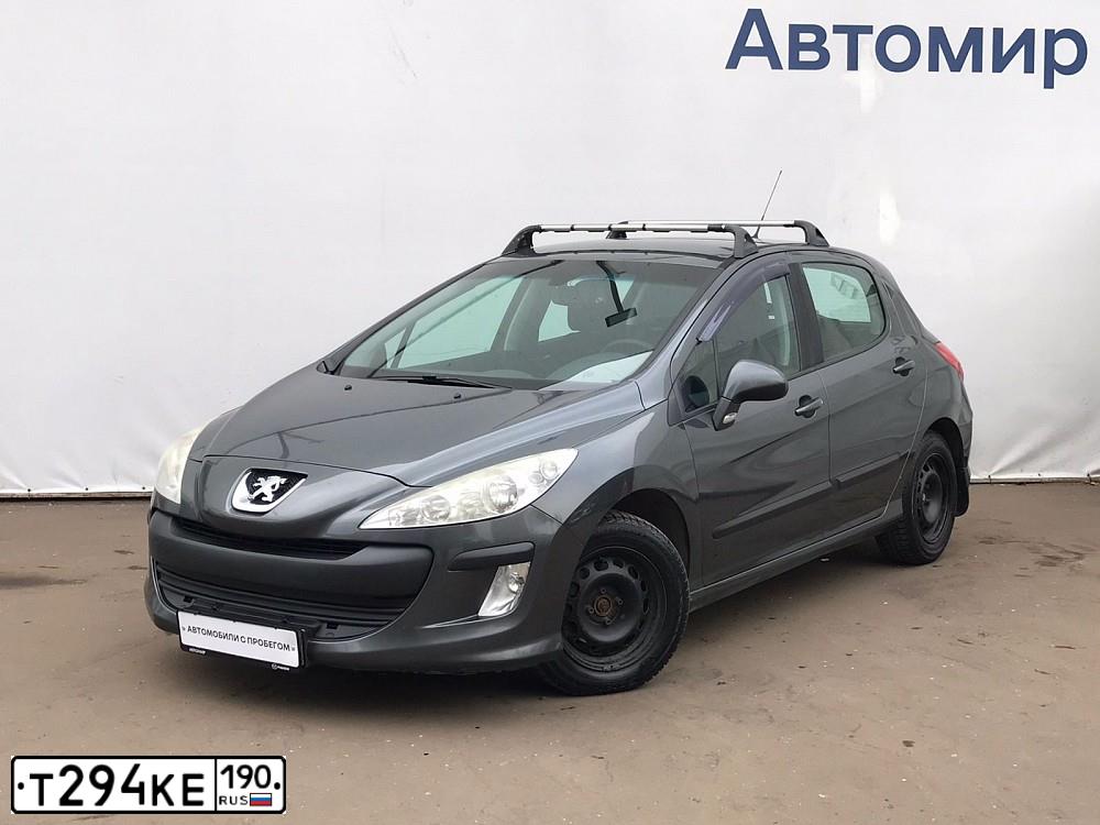 Фото автомобиля PEUGEOT 308, 2010 — госномер О996ЕХ761. Цвет: Серый