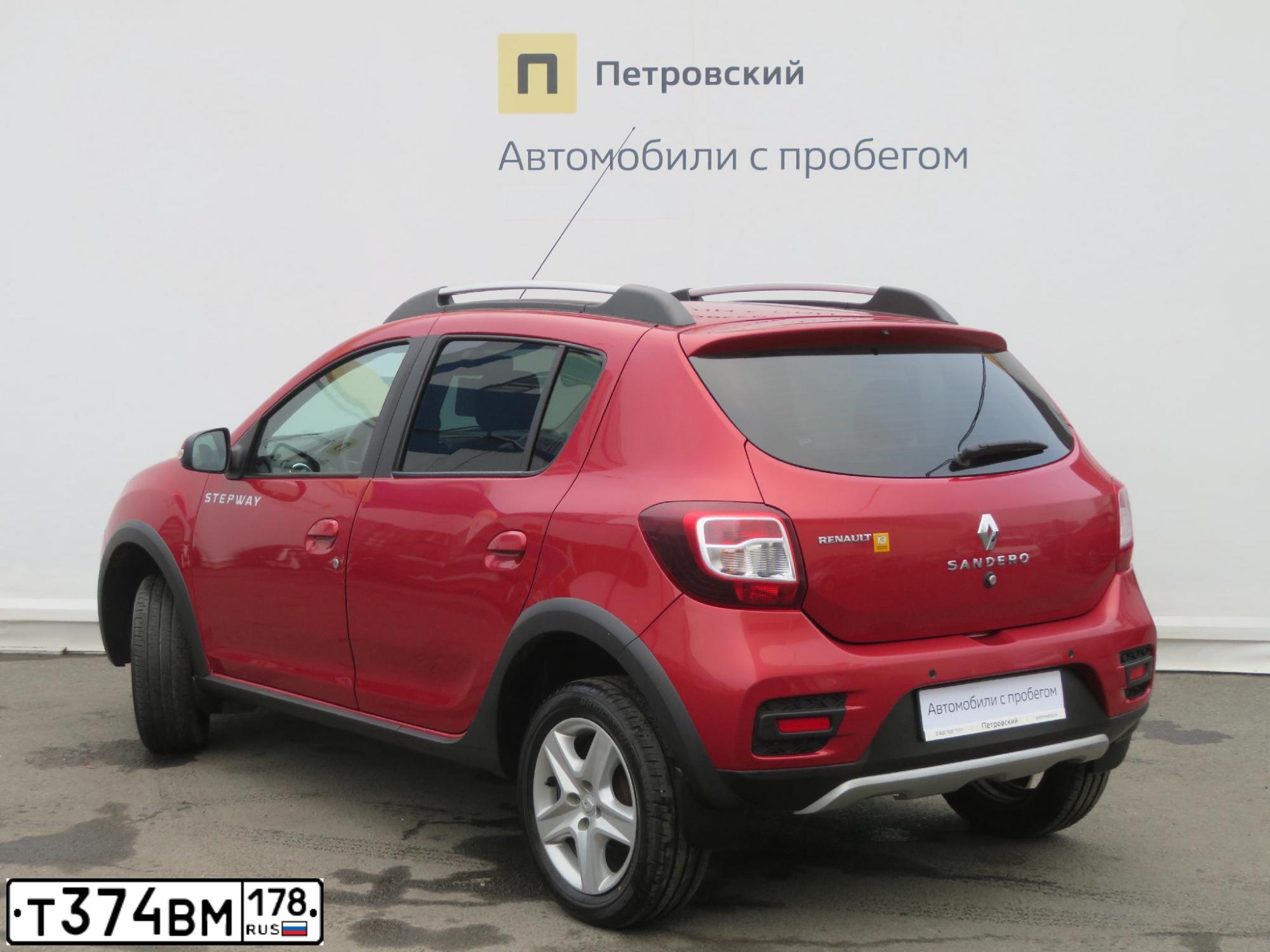 Фото автомобиля RENAULT SANDERO, 2014 — госномер А594НР147