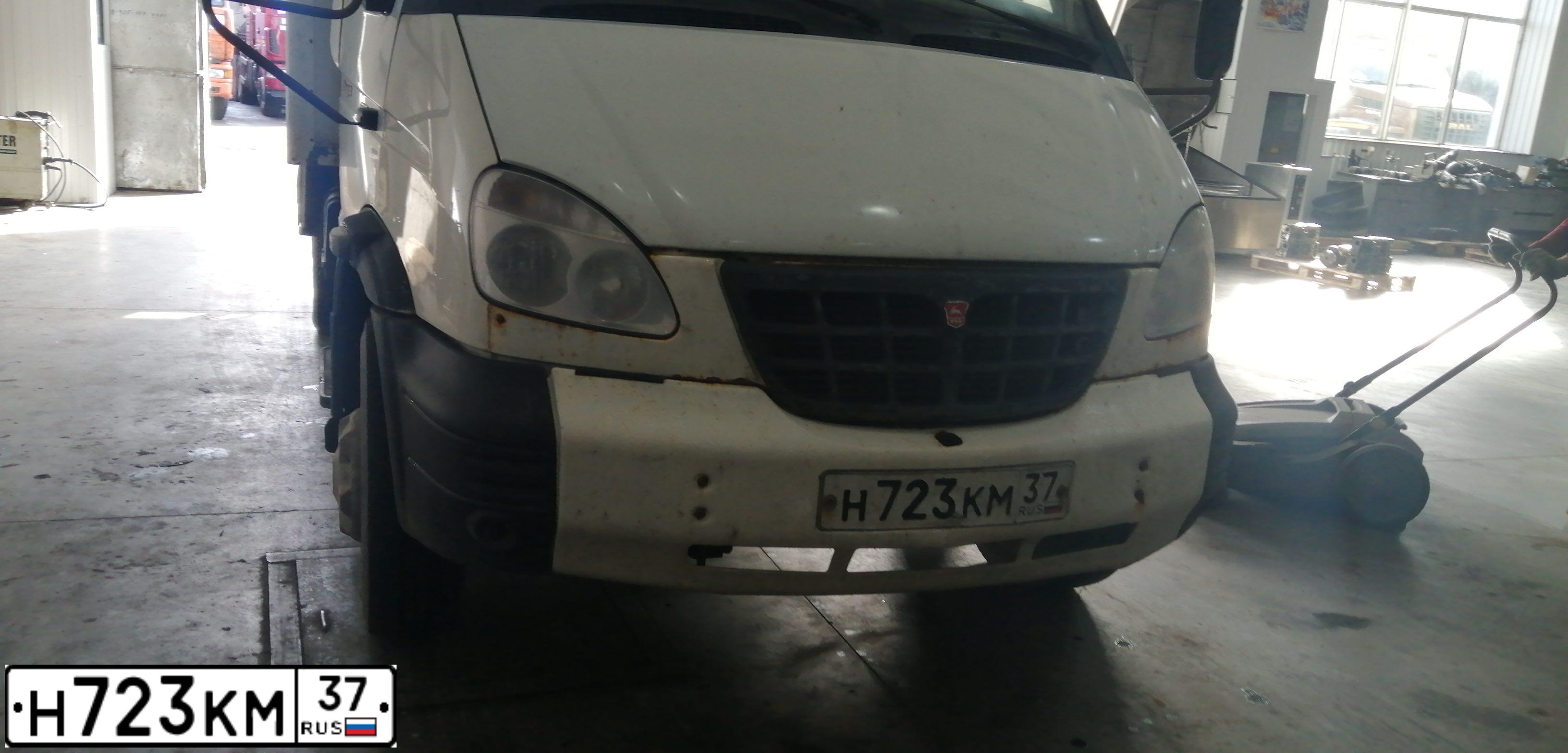 Фото автомобиля GAZ 3310 WALDAI, 2011 — госномер Н723КМ37. Цвет: БЕЛЫЙ