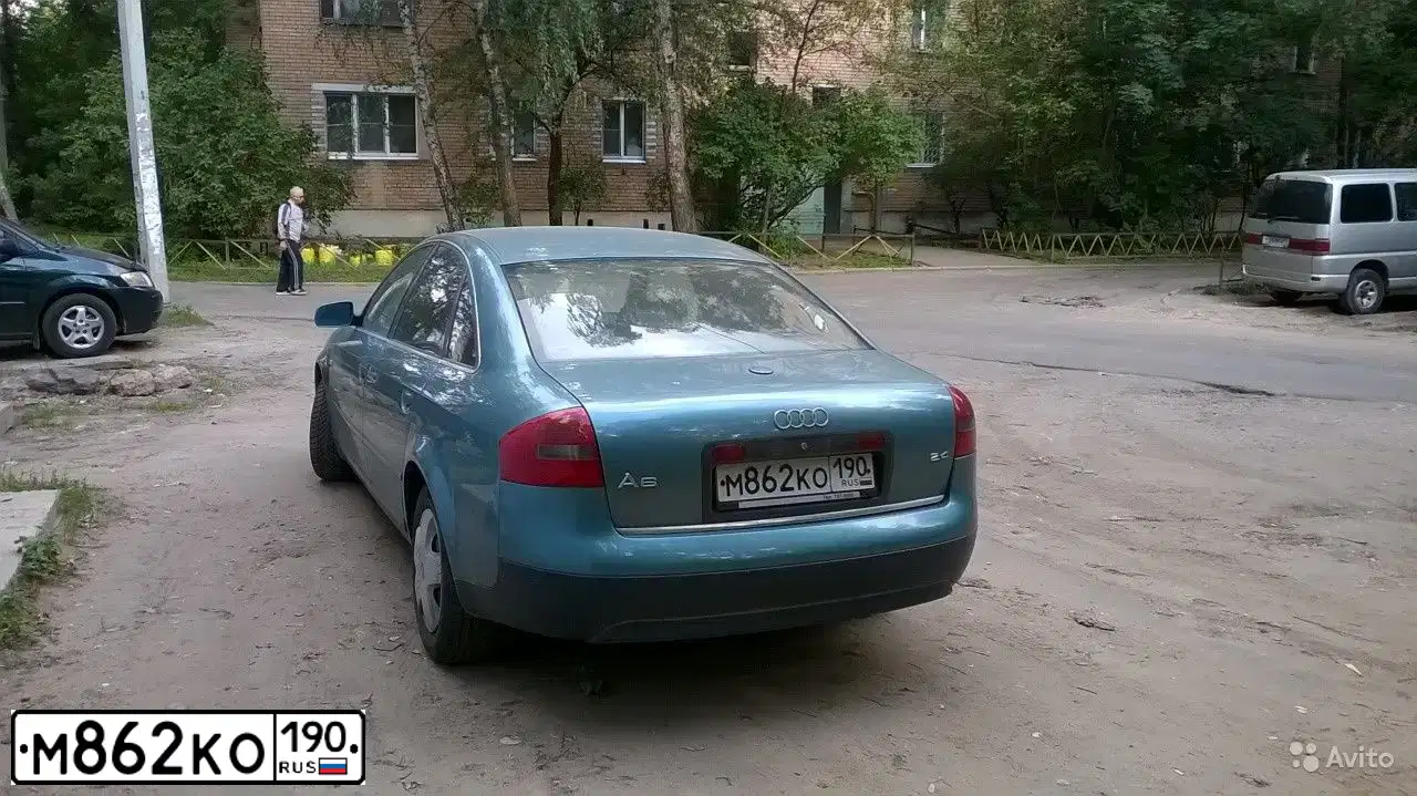Фото автомобиля AUDI A6, 1998 — госномер К620ВМ156. Цвет: ЗЕЛЕНЫЙ