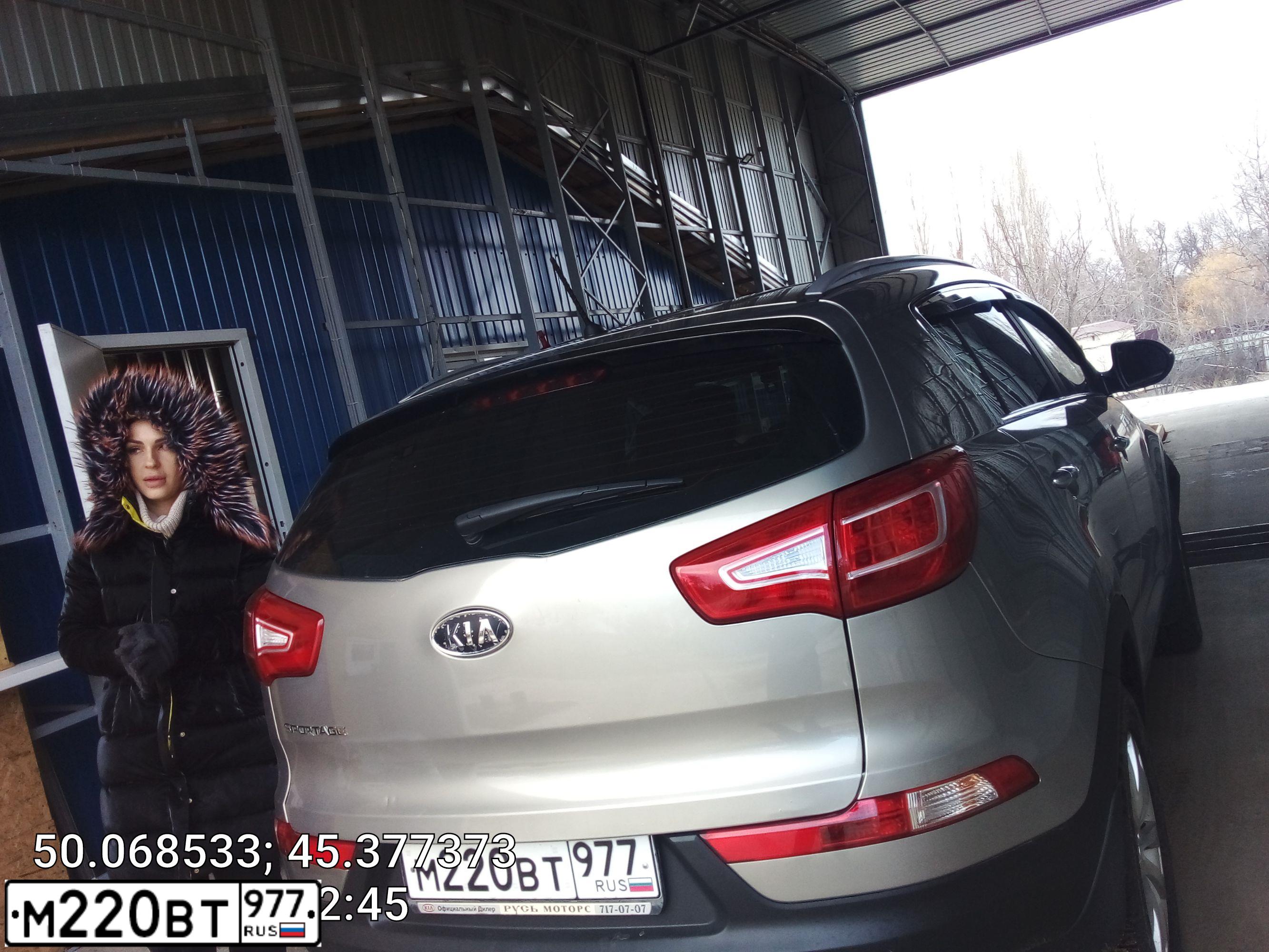 Фото автомобиля KIA SPORTAGE, 2010 — госномер В768ВО197. Цвет: СЕРЕБРИСТЫЙ