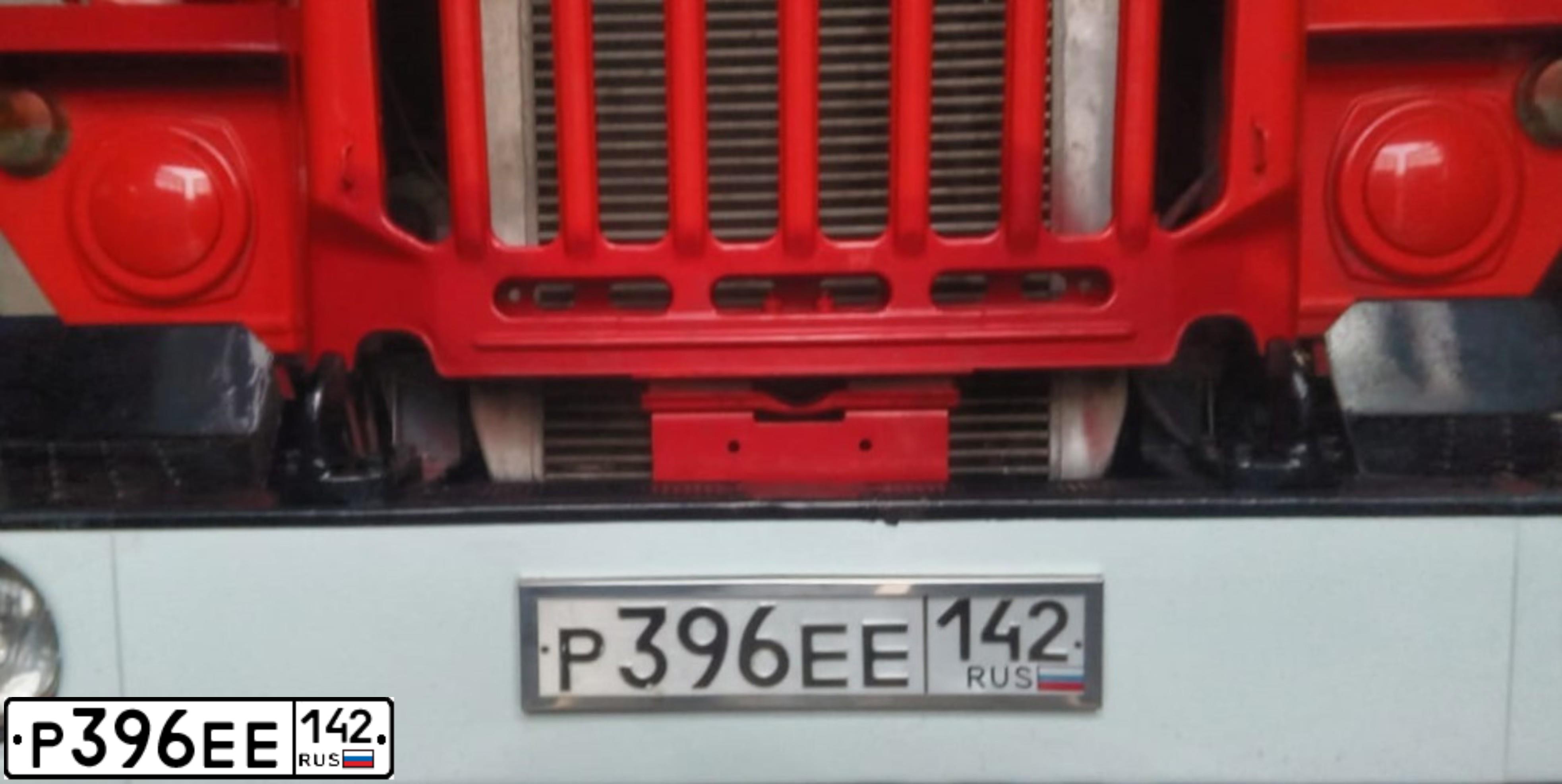 Фото автомобиля URAL 43206 /4X4/, 2014 — госномер Р396ЕЕ142. Цвет: ЦВ СХ А6 ПО ГОСТ Р 50574-2019