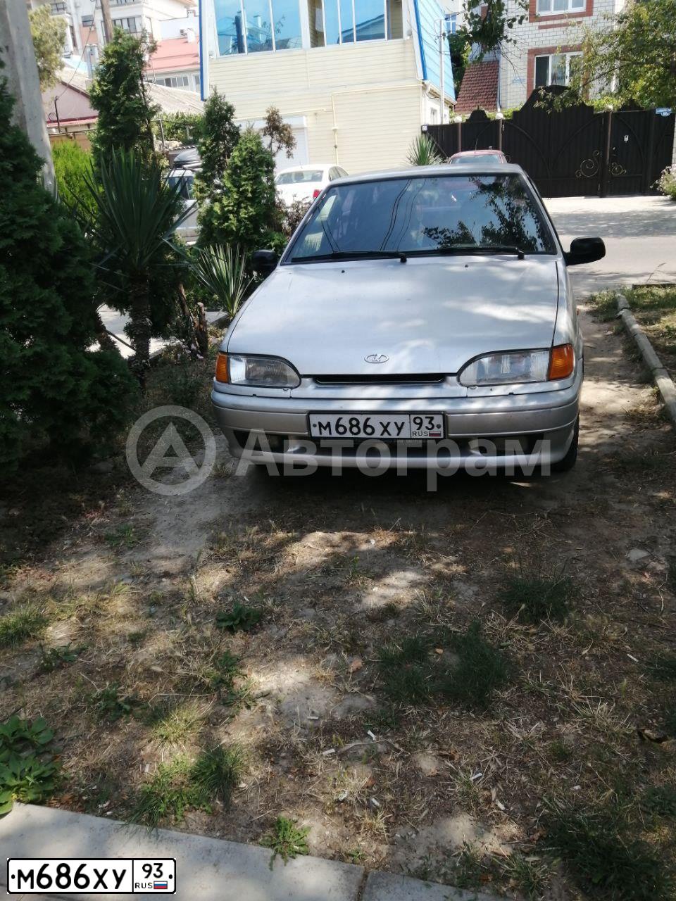 Фото автомобиля LADA 2115 SAMARA, 2009 — госномер М686ХУ93. Цвет: СВЕТЛО СЕРЕБРИСТЫЙ МЕТАЛЛ