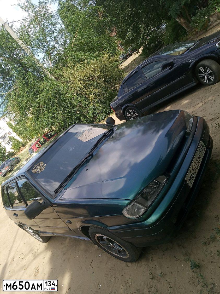 Фото автомобиля LADA 2114 SAMARA, 2007 — госномер М650АМ134. Цвет: ЗЕЛЕНЫЙ МЕТАЛЛИК